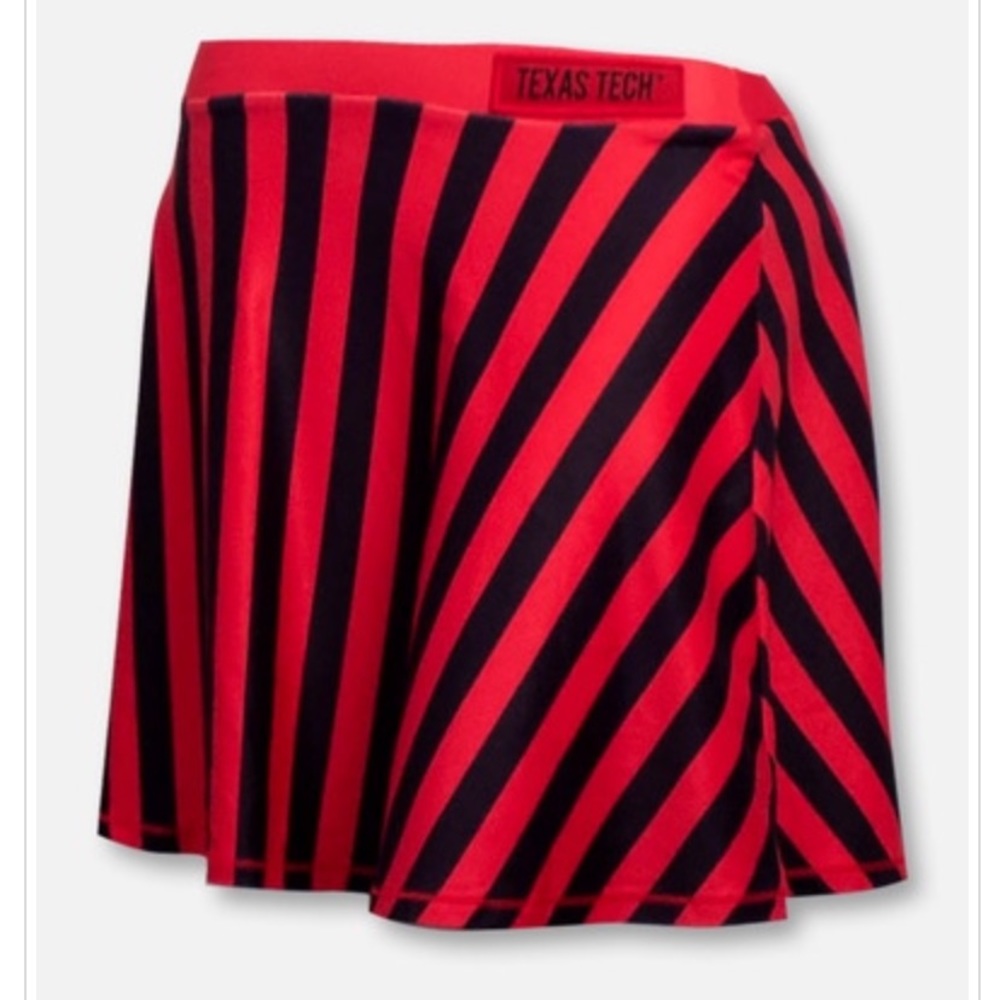 ZooZats Texas Tech Spirit Red Raider Skater Skirt